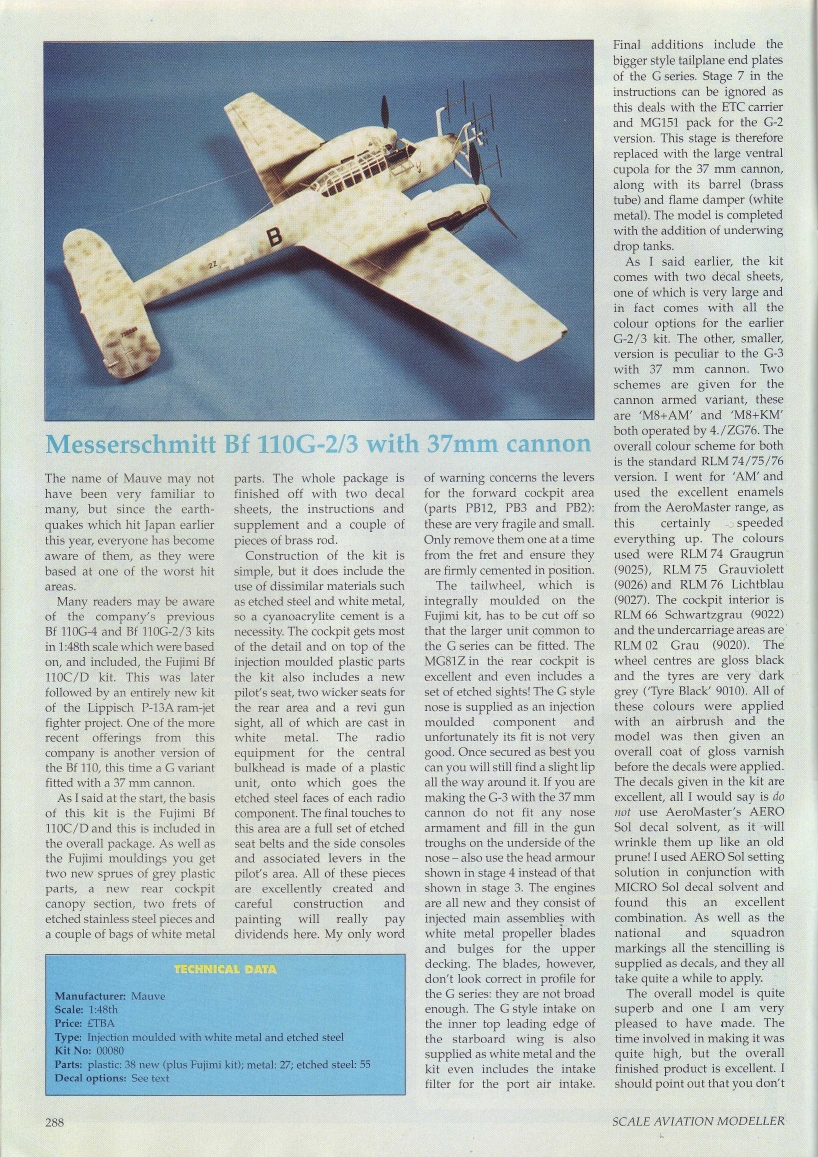 Scale Aviation Modeller International 1995-06